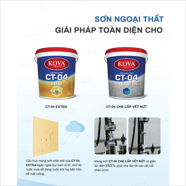 Sơn ngoại thất Kova